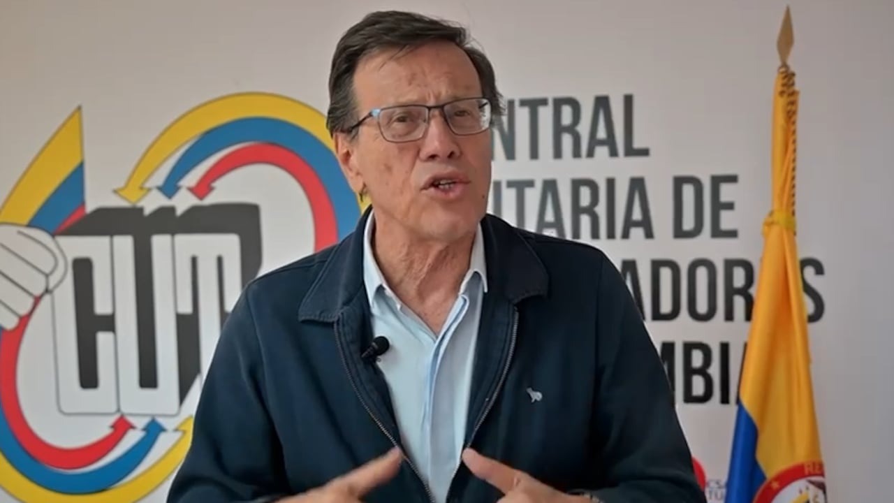 Fabio Arias, presidente de la CUT