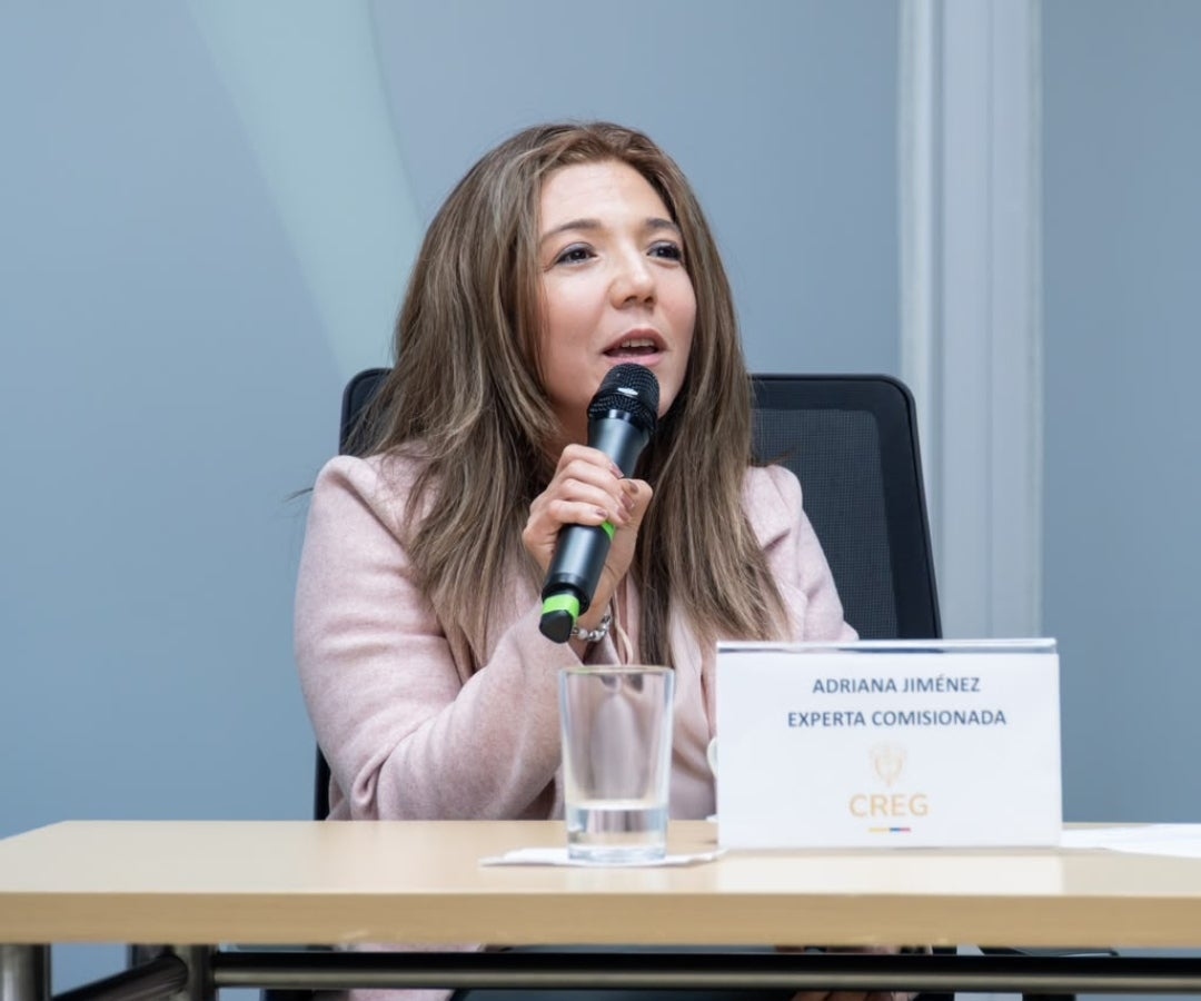 Adriana Jiménez, directora ejecutiva de la Creg